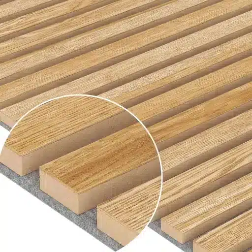 Conseils d'installation pour les panneaux acoustiques à lattes