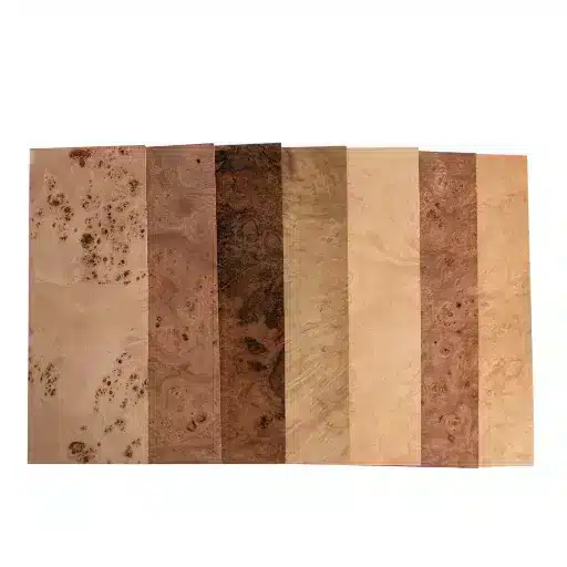 Handling and Applying Burl Veneer Without Cracks and Bubbles