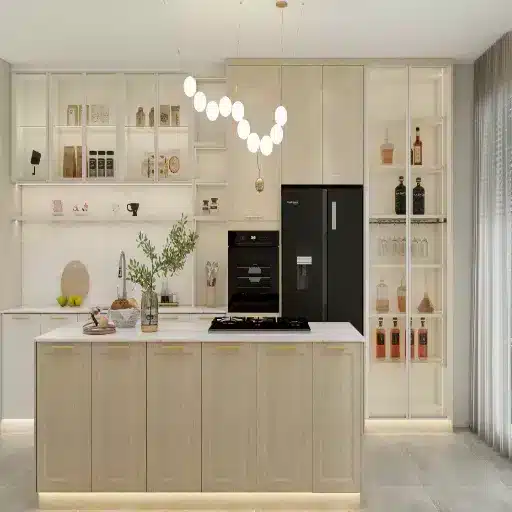 Pros and Cons of Wood Veneer Kitchen Cabinets