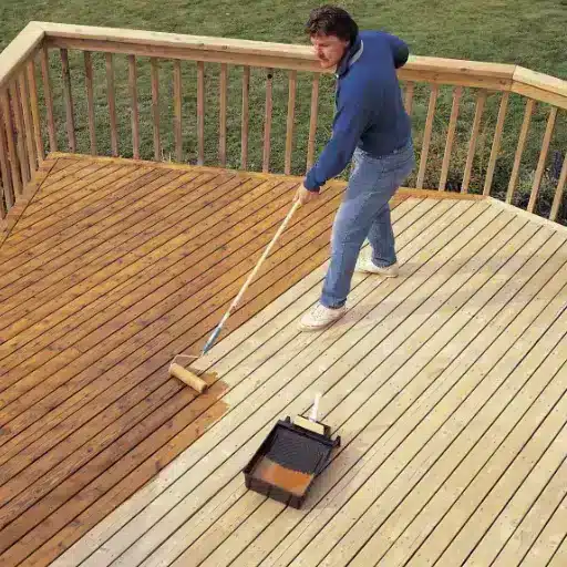 How to Seal and Maintain a Stained Deck