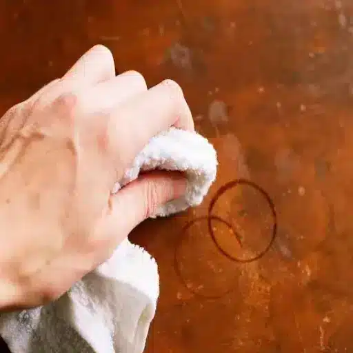 How to Prevent Dark Water Stains on Wood