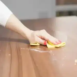 The Best Way to Remove Heat Stains from Wood