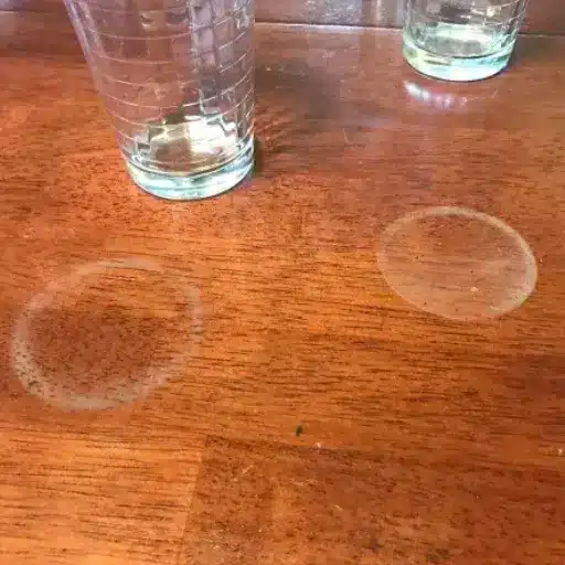What Are White Water Stains on Wood_