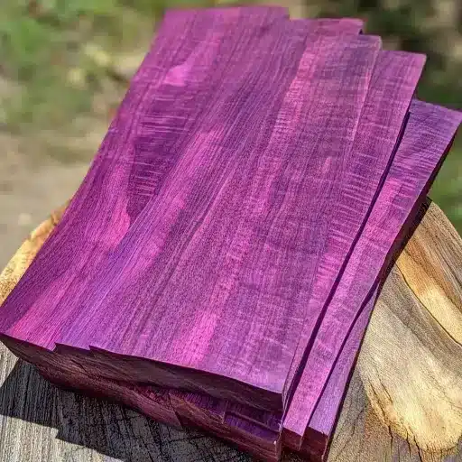Finishing Purple Heart Wood (and Keeping It Purple)