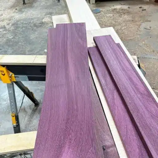 How to Work With Purple Heart Wood Safely