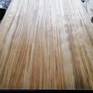 NAGA WOOD VENEER GRADE A QUARTER CUT FOR PANEL LENGTH 250CM WIDTH 125CM