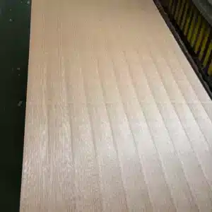 Natural Chinese Ash Quarter Cut Wood Veneer 2Side Plywood 2440mm*1220mm