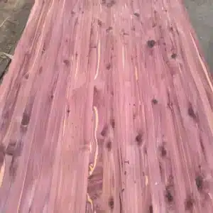 Natural Easten Red Cedar Nimwood mismatch Wood Veneer 2Side Plywood 2440mm*1220mm