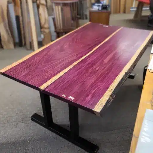 Sanding and Finishing Turned Purple Heart (and Keeping It Purple)
