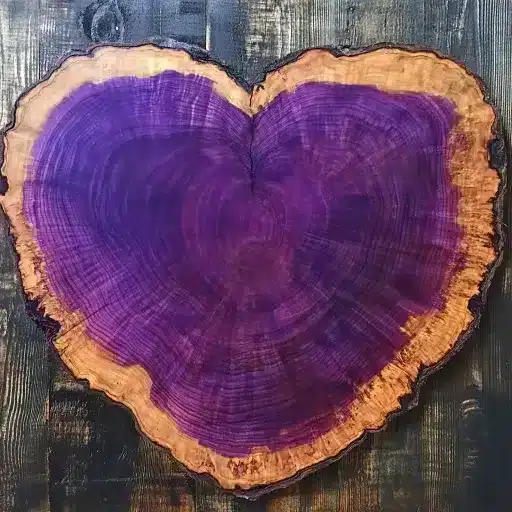 What Is Purple Heart Wood_