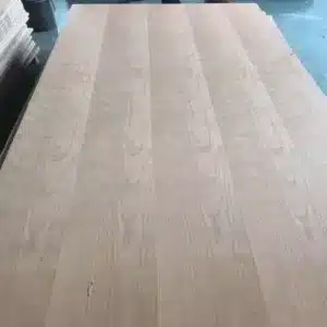 Natural Cherry Crown Cut Wood Veneer 2Side Plywood 2440mm*1220mm
